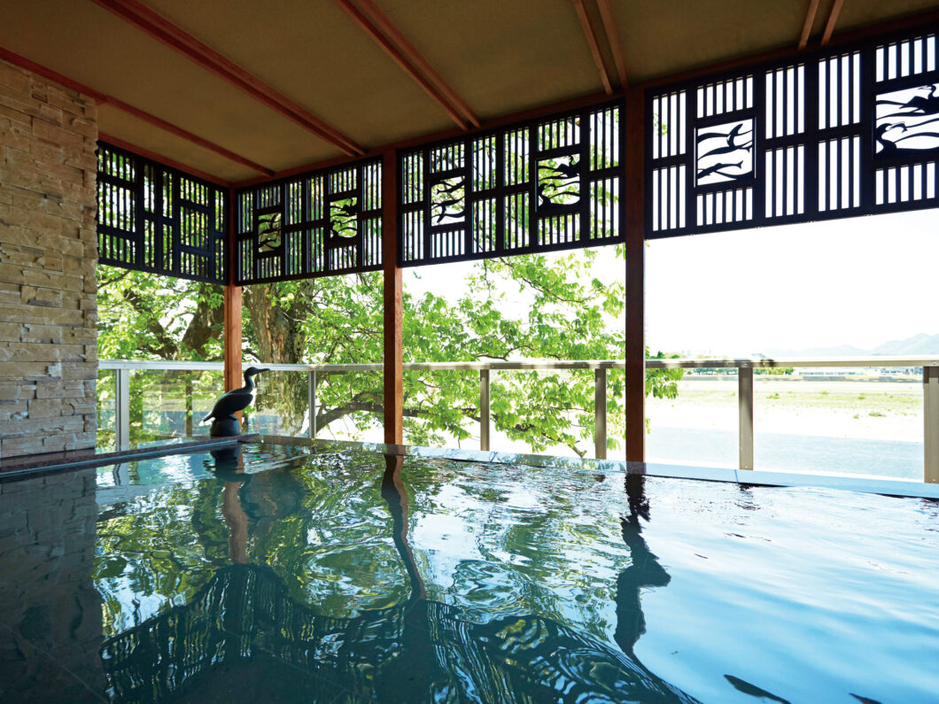 Juhachiro "Kawanose" open-air bath