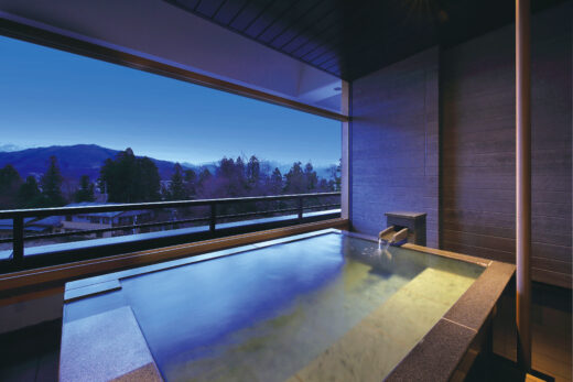 Rooms with Koyo open-air baths