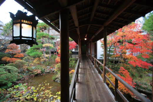 Ryokan Hanaya Corridor