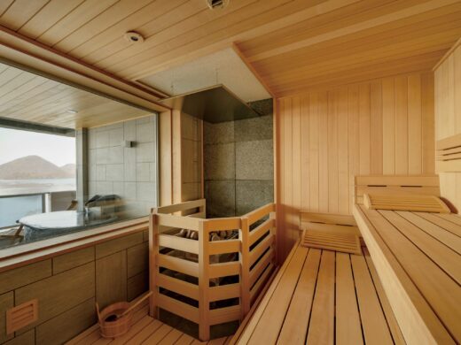 Lake Toya Lakeside Private View Sauna "saunoa room"