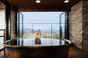 Shoho Japanese-Western room with open-air bath