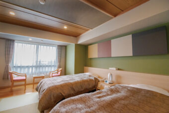 Kirishima Hotel- Modern Japanese Twin Room