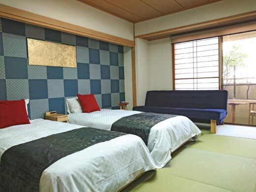 Hotel Hanayuzuki Japanese-style bed