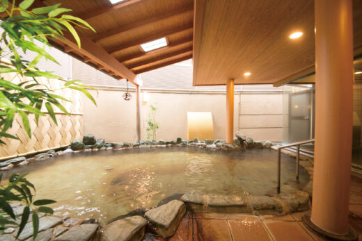 Furuya Ryokan women's open-air bath