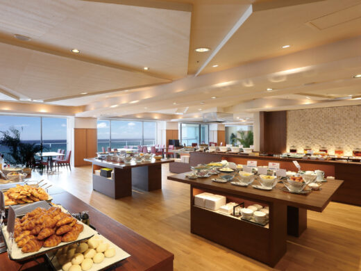 9)-Breakfast buffet venue