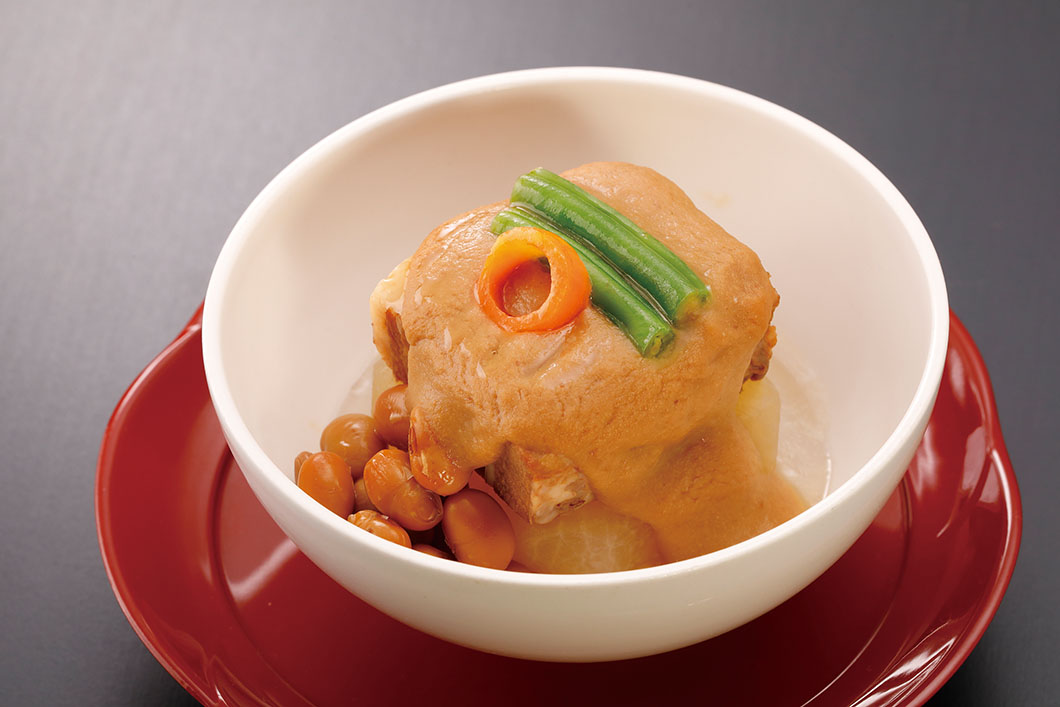 Image: Softly boiled Satsuma black pork