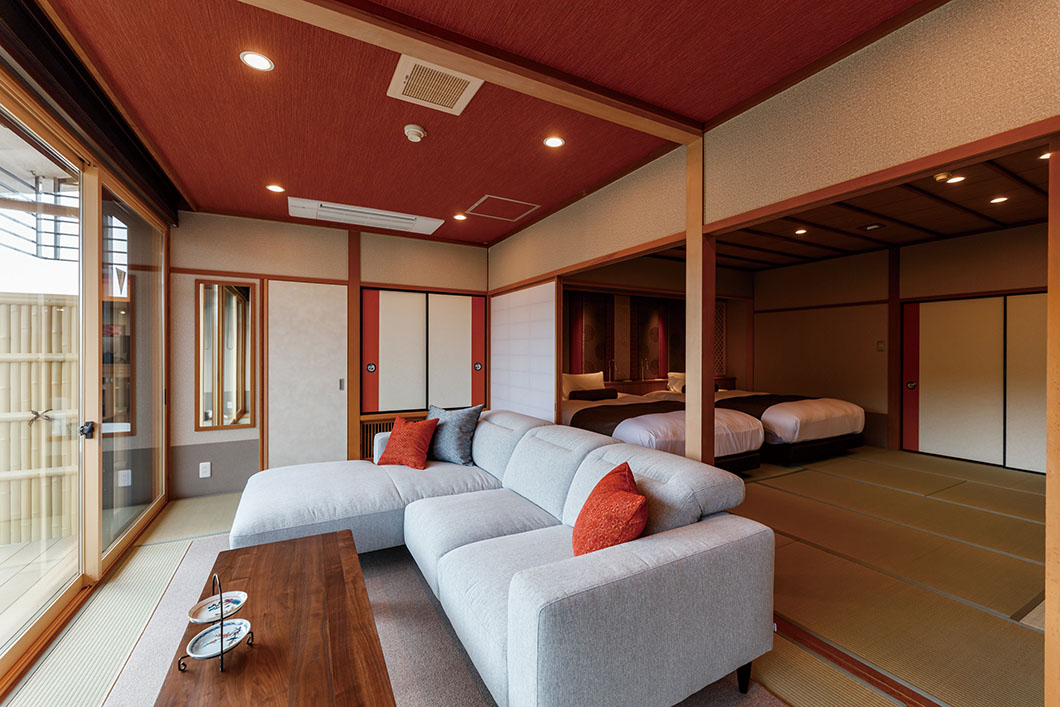 Photo: Tachibana Shikitei Hinoki Open-air View Bath Junior Suite