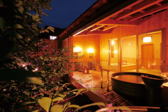 Image: Private open-air bath "Kaku Koibou" by Ikkyu