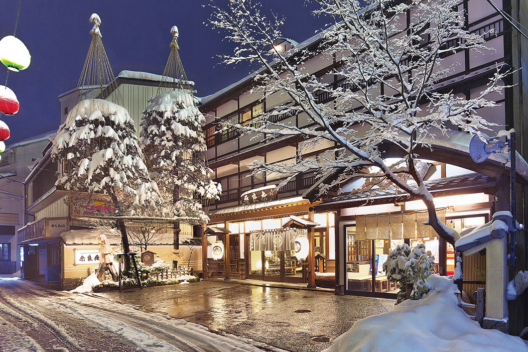 Image: Winter snow hanging