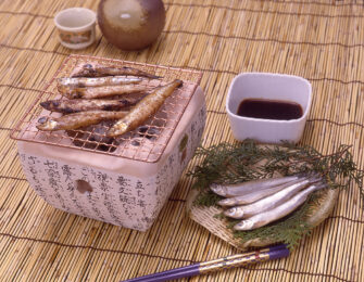 One of the seven delicacies of Lake Shinji: "Amasagi"