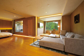 Image: Hot spring panoramic bath