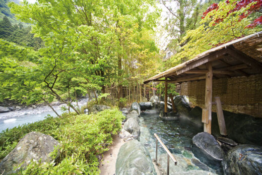 Image: Private open-air bath