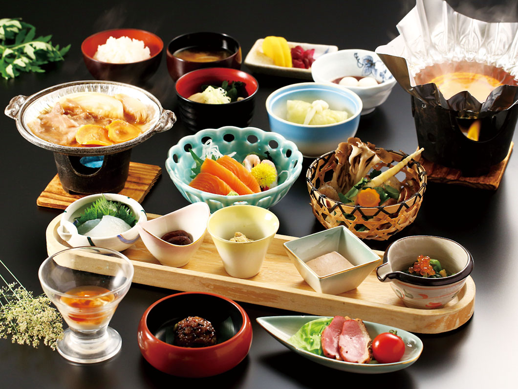 Image: Magowayasashii meal for a dinner party