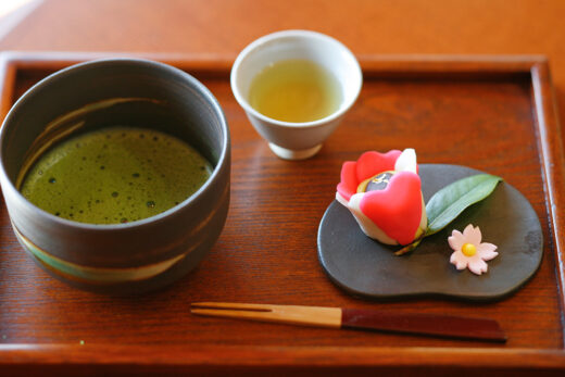 Matsue History Museum Cafe Kiharu Matcha Set
