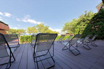 Image: Outdoor bathing terrace.