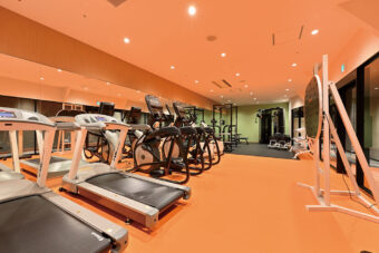 Image: Fitness corner.