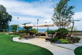 Photo: Chamasuyu is a foot bath located on the lakeside, open all year round, and available for free to everyone.