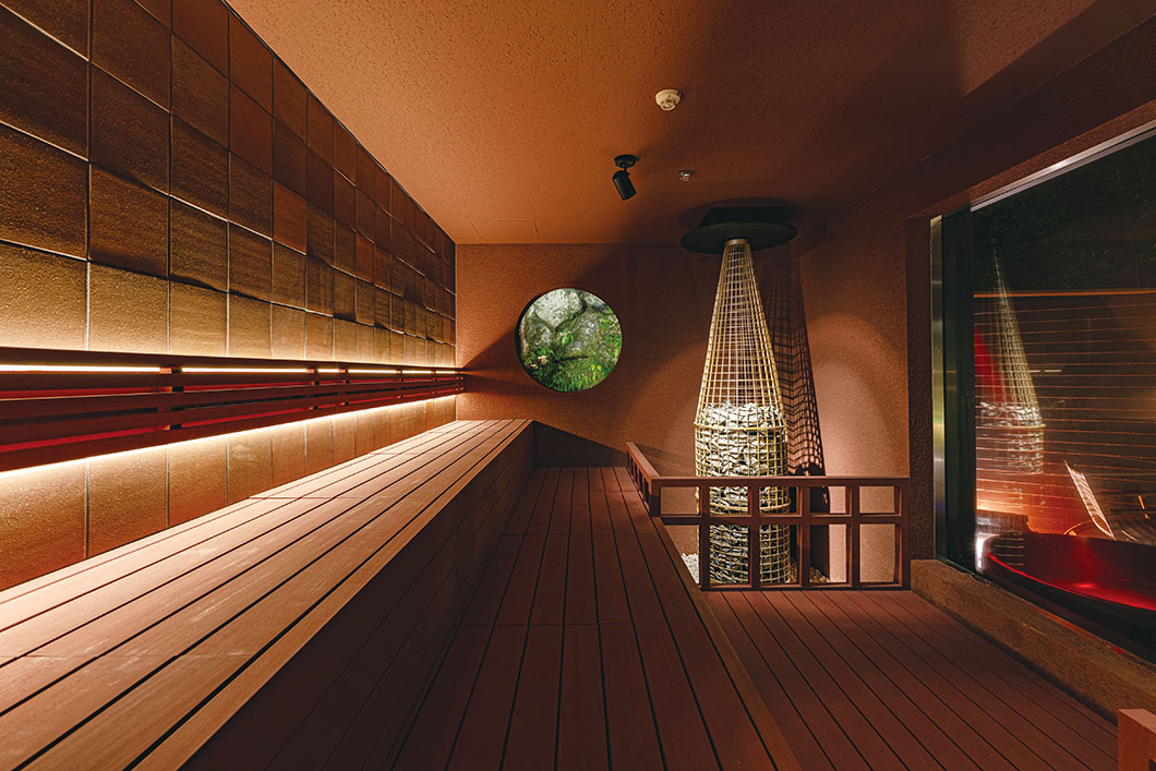 Image: "Demon Sauna" supervised by professional sauna user Matsuo Dai.