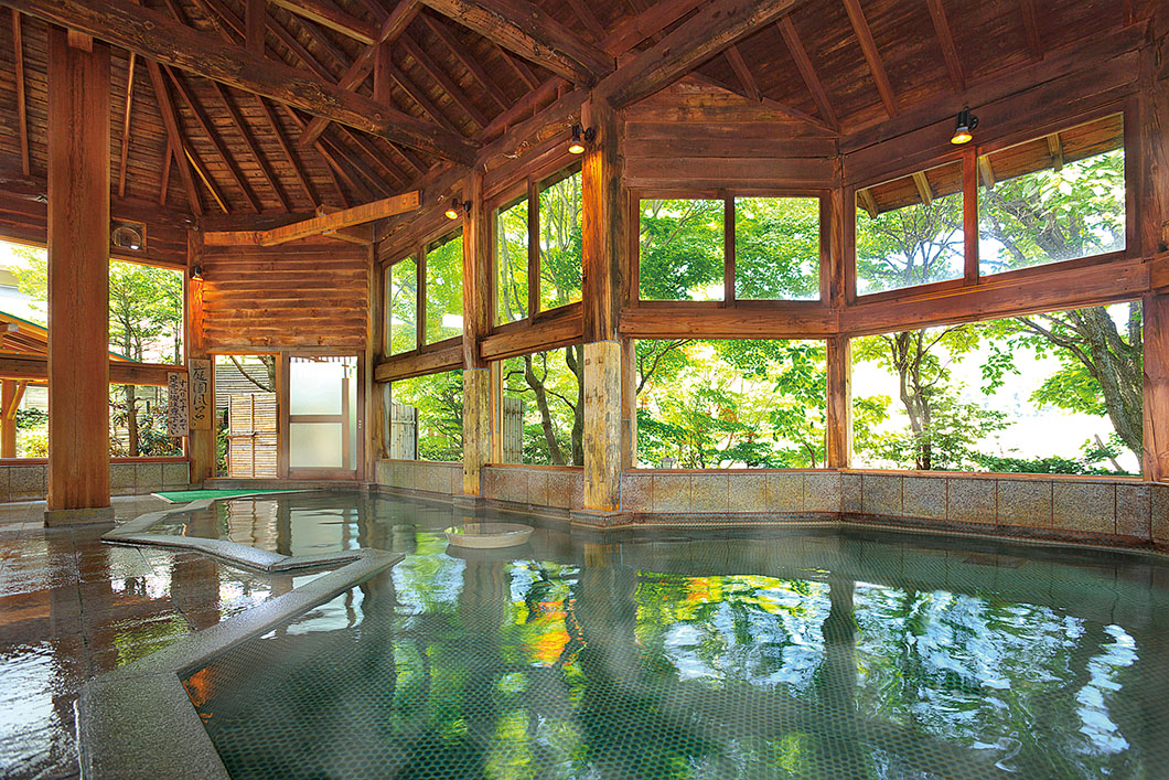Image: "Nishi no Yu" open-air bath