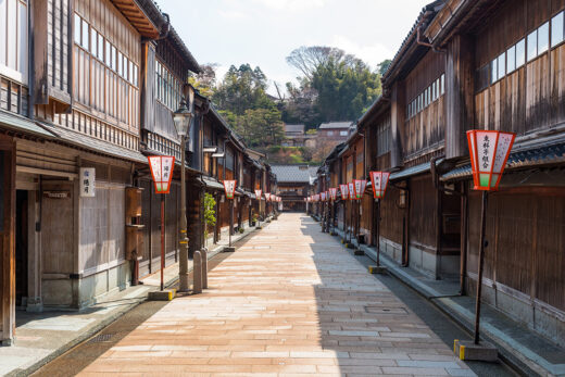 画像：ひがし茶屋街