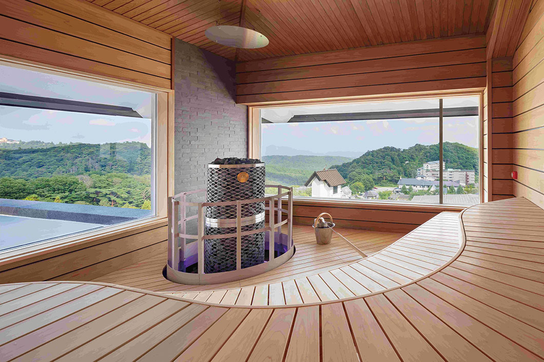 画像：あづま館／岳のサウナ