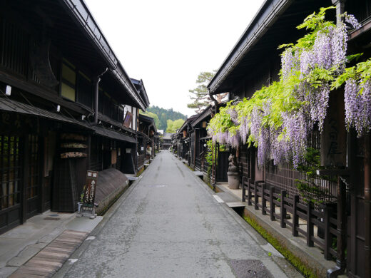 画像：古い町並