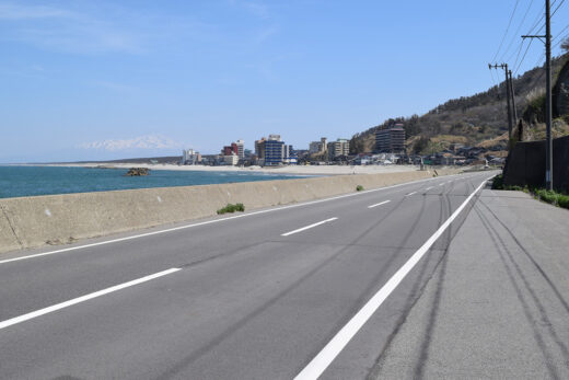 画像：山形日本海沿い