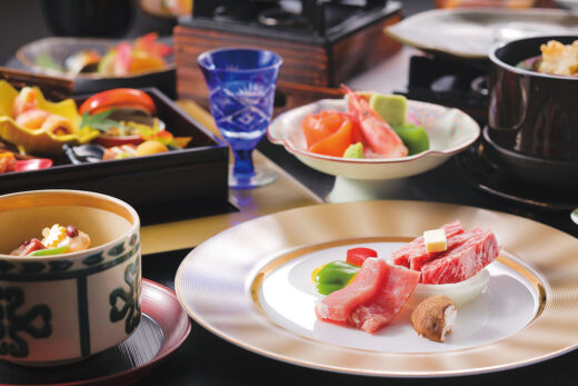画像：「華の会席膳」（一例）