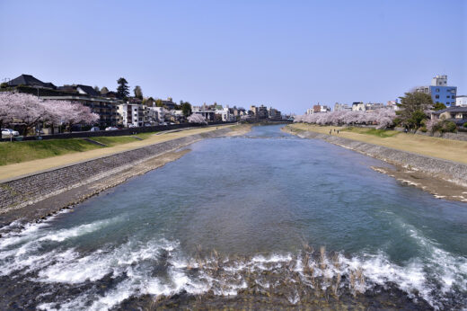 画像：犀川周辺