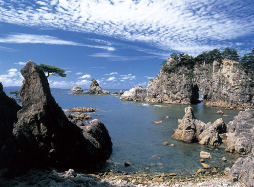画像：眼鏡岩