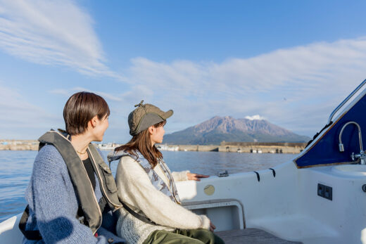 画像：錦江湾クルージング
