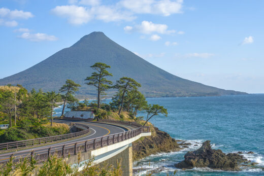 画像：開聞岳