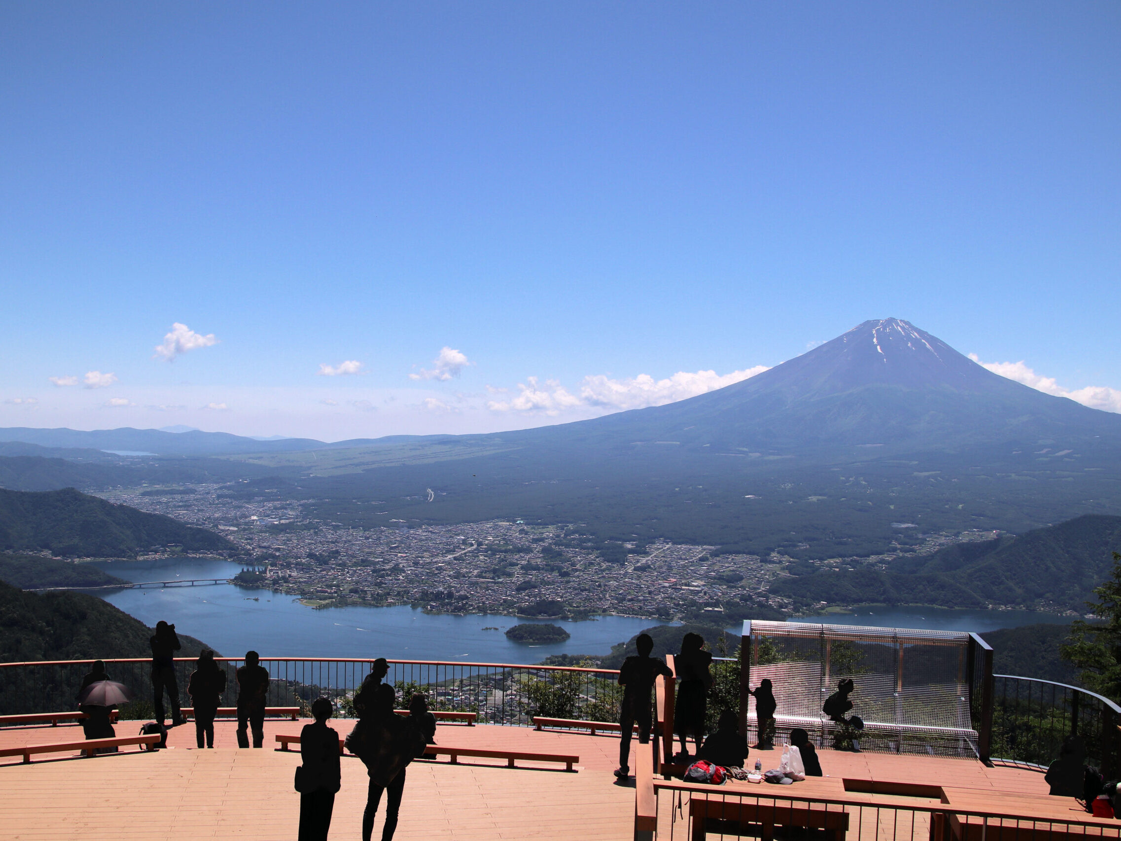 Mount Fuji and Lake Kawaguchi