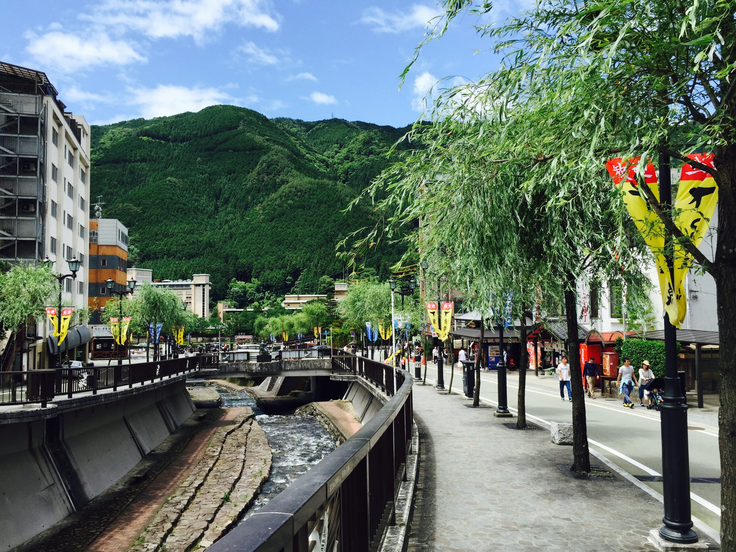 Gero Onsen town
