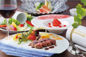 こだわりの創作料理（一例）。