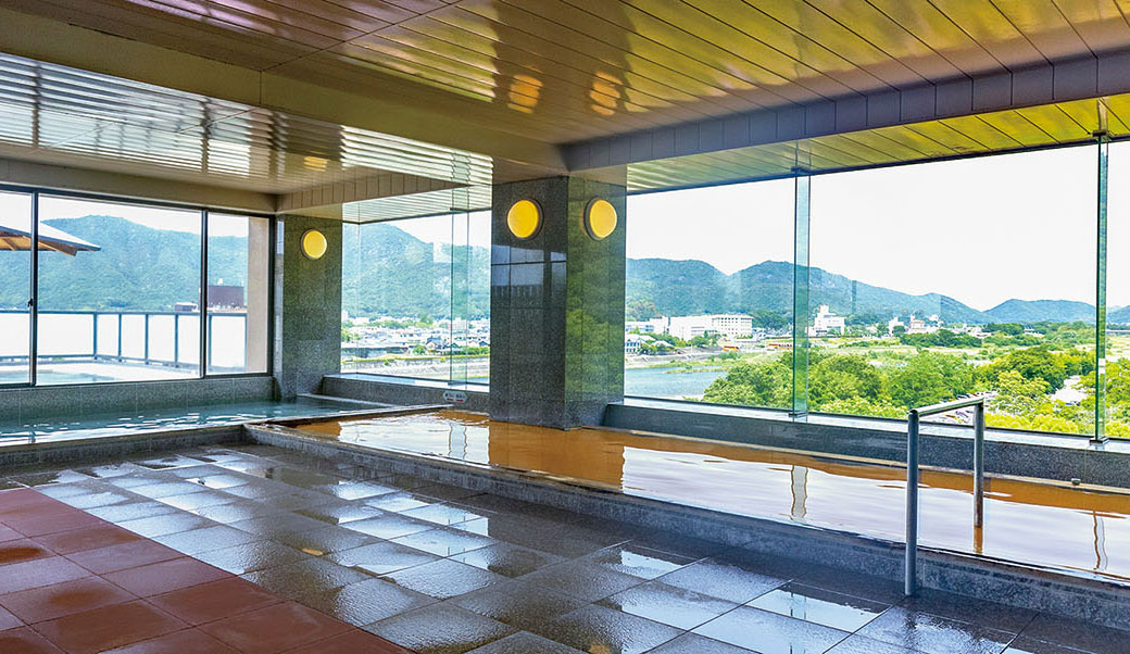 展望風呂「川の湯」内湯