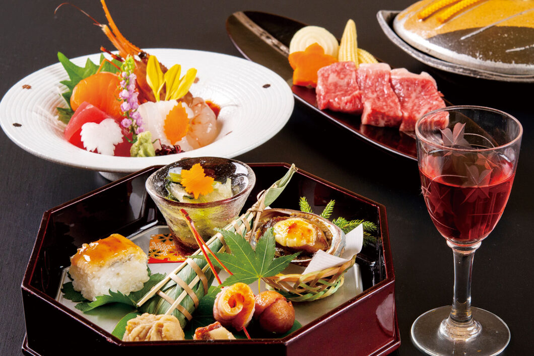 会席料理（一例）