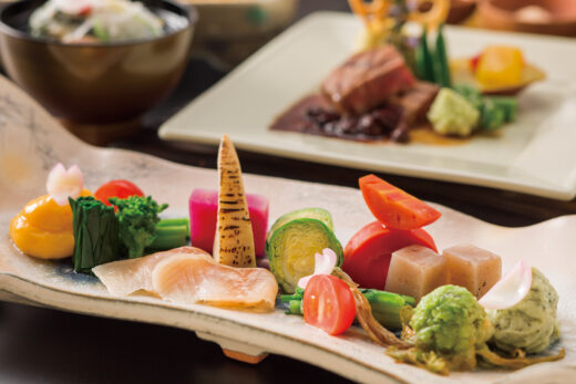 下部ホテル会席料理