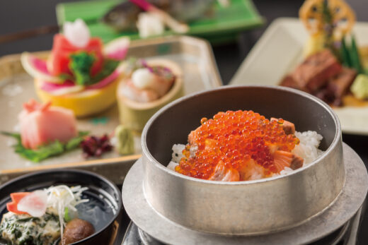 下部ホテル会席料理