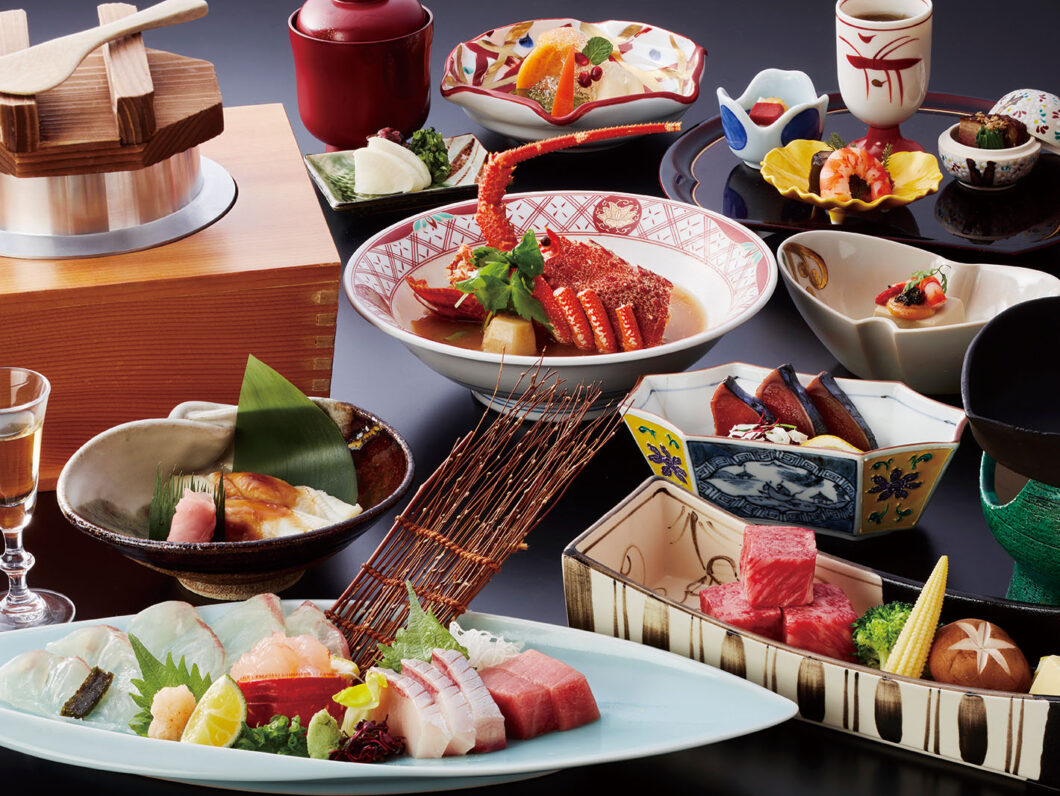神戸牛付き和食会席料理