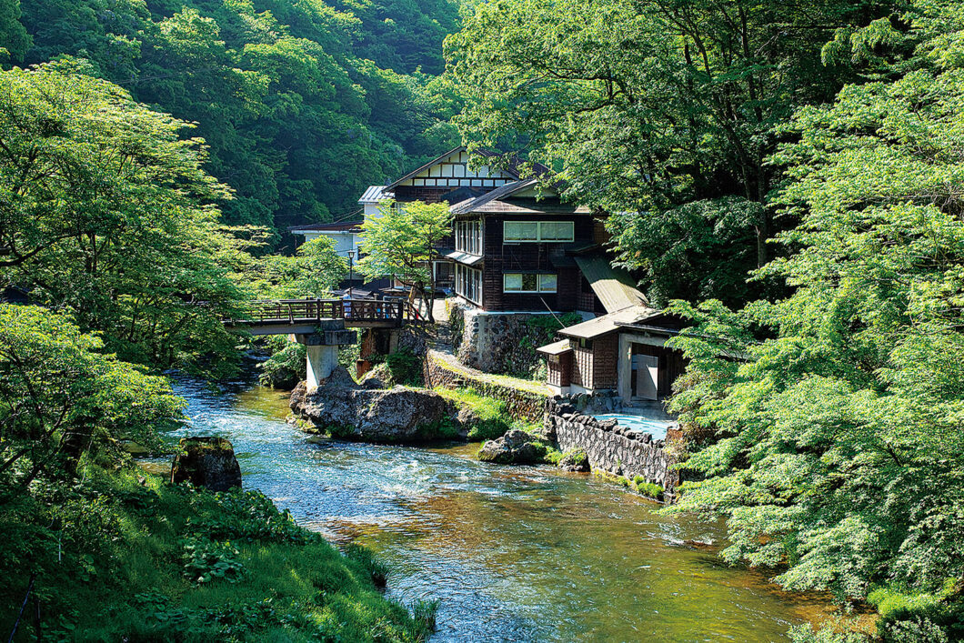 画像：豊沢川の渓流