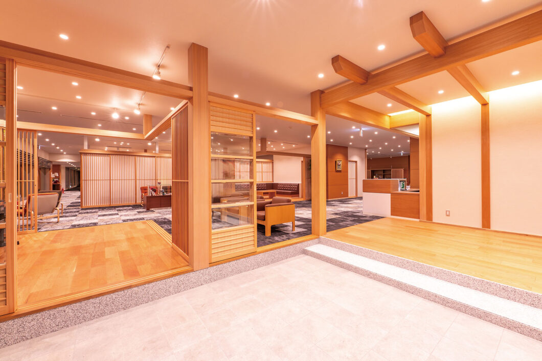 宿中屋_ロビー
