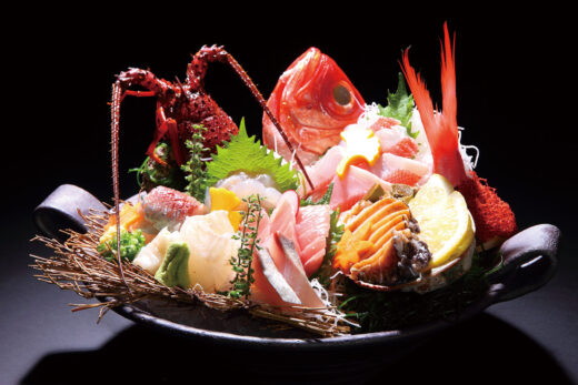 宿中屋_新鮮な魚介類