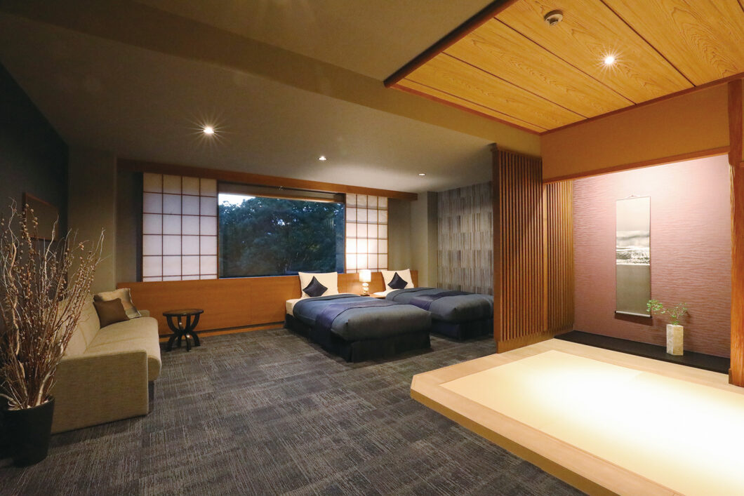 常磐ホテル_東館角部屋和洋室