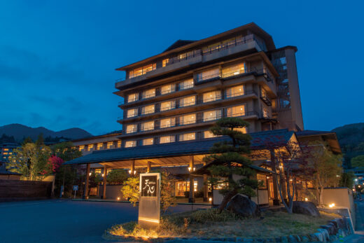 昼神グランドホテル天心の夜景