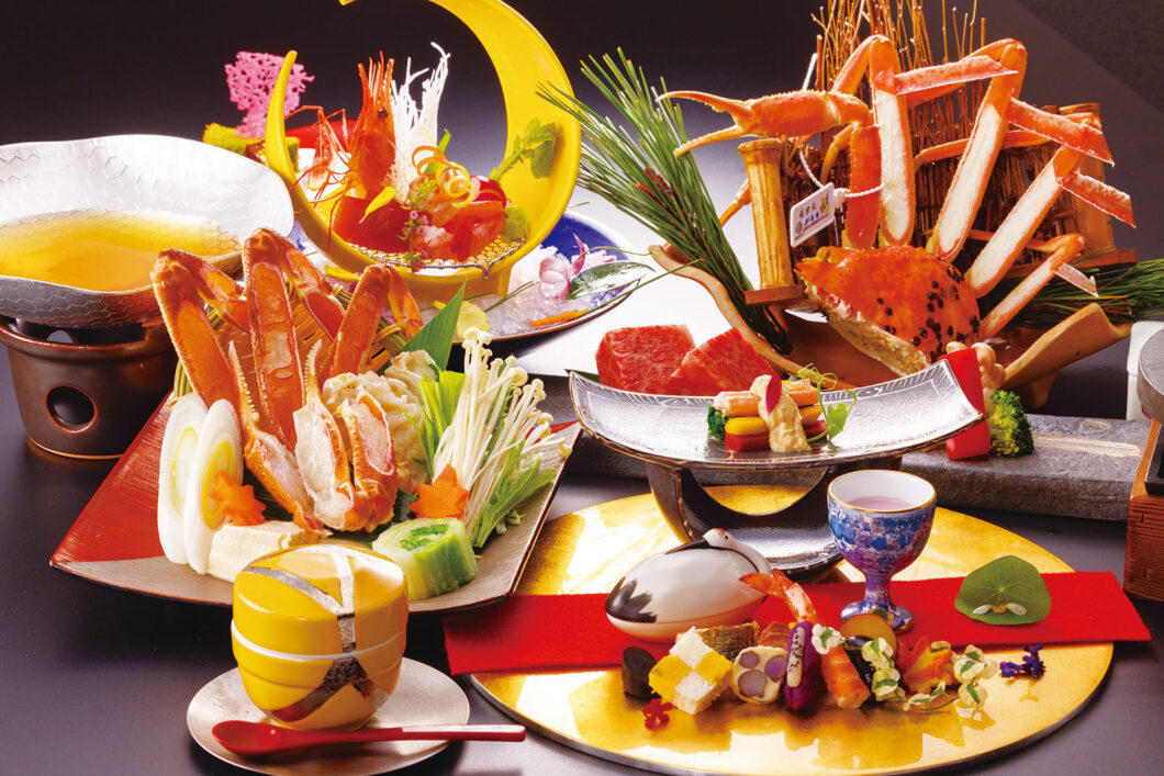 蟹会席料理