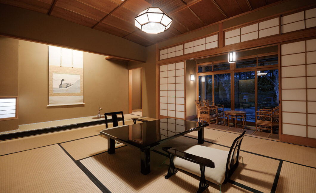 離れ「青嵐荘」の「夕顔の間」