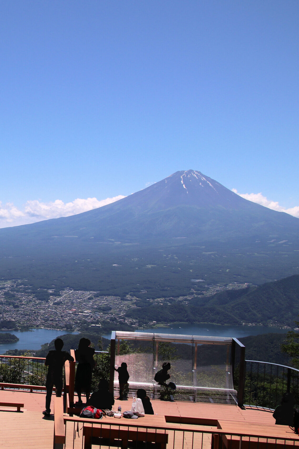 富士山と河口湖