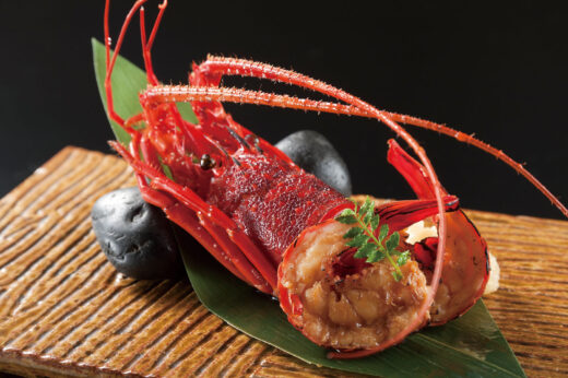 伊勢海老の創作料理