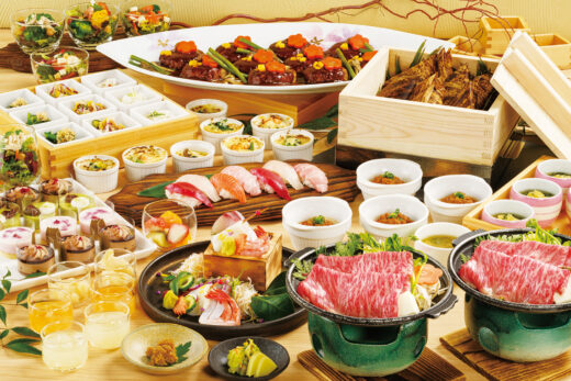 清風苑_夕食ビュッフェ